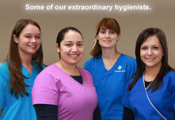 Dental Hygienists on staff at Frizzell Dental
